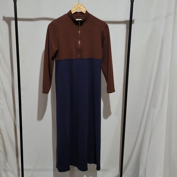 Diane Von Furstenberg Dresses & Skirts - Diane Von Furstenberg dress vintage maxi sweater knit DVF Color Authority 90s